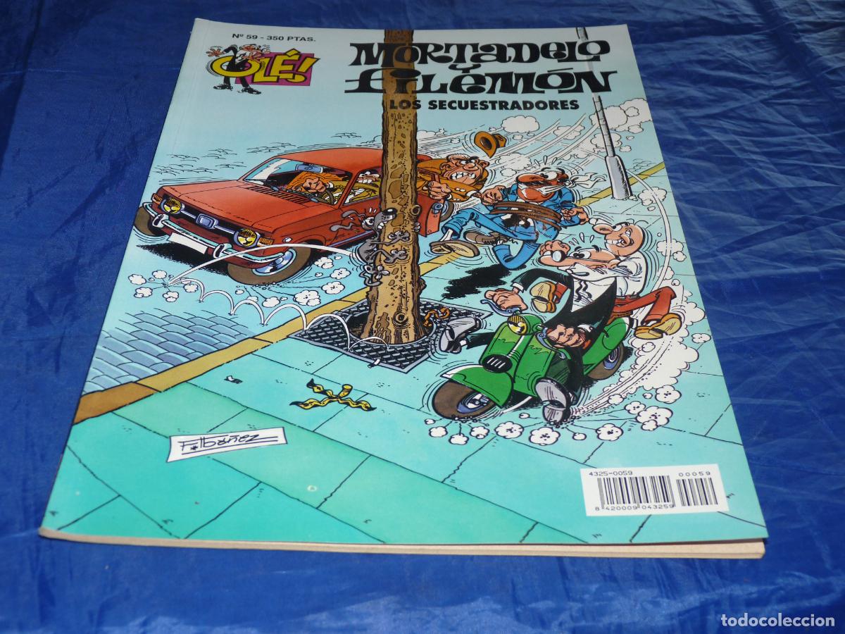 C&oacute;mics: Mortadelo #59 1era edici&oacute;n relieve OREFSLL - Foto 1