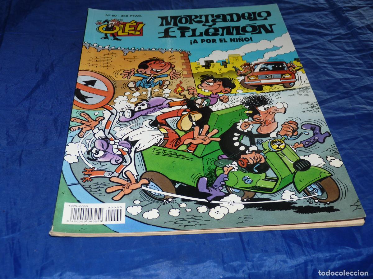 C&oacute;mics: Mortadelo #60 1era edici&oacute;n relieve OREFSLL - Foto 1