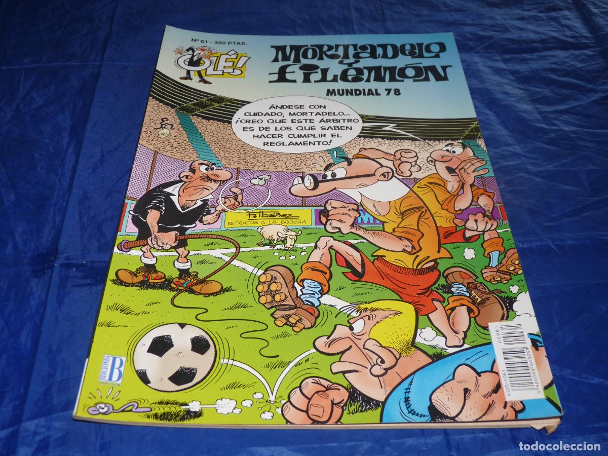 C&oacute;mics: Mortadelo #61 1era edici&oacute;n relieve OREFSLL