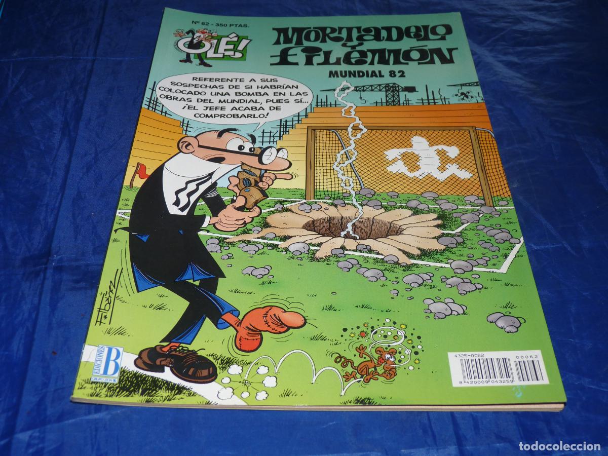C&oacute;mics: Mortadelo #62 1era edici&oacute;n relieve OREFSLL