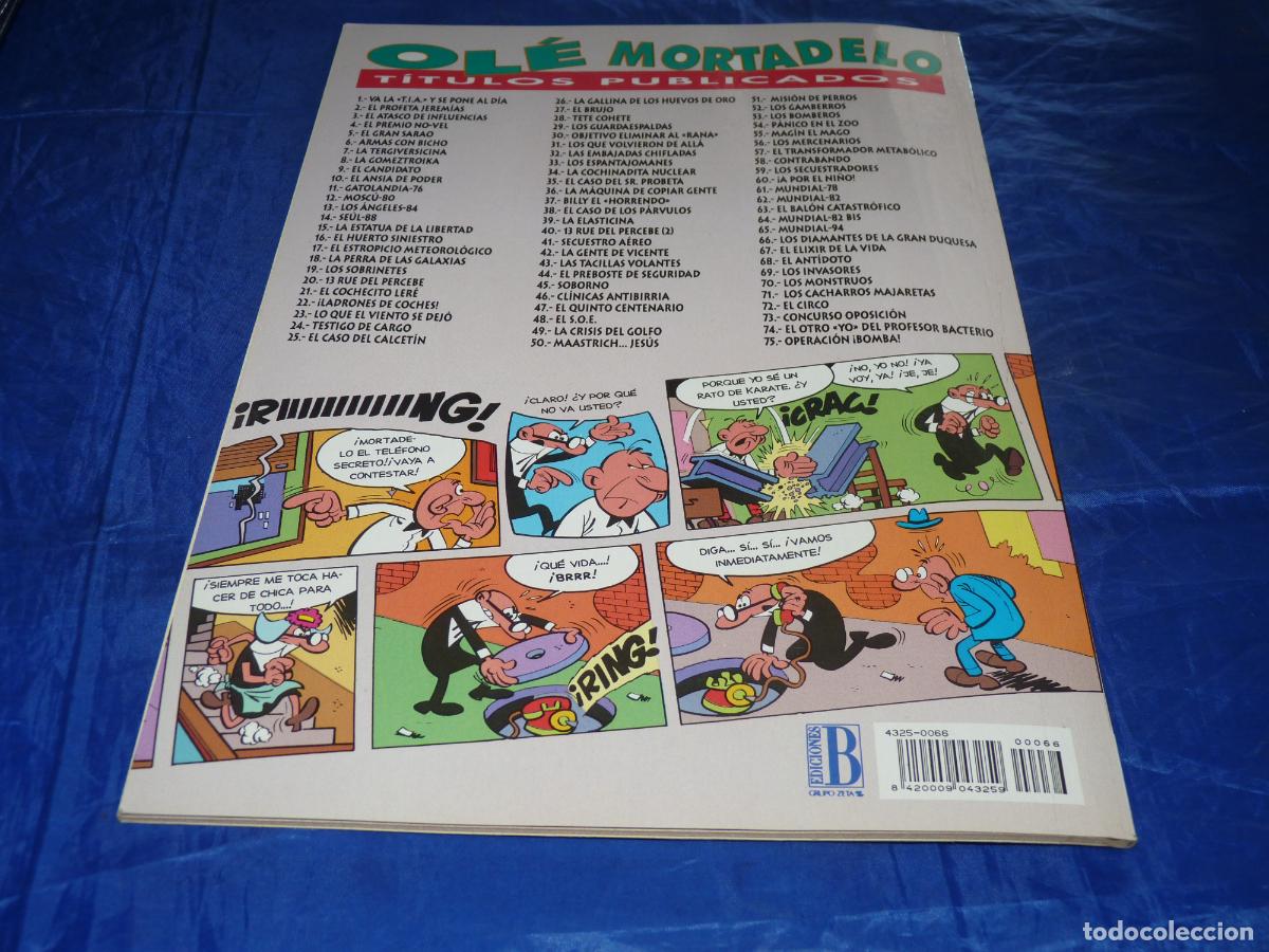 C&oacute;mics: Mortadelo #66 1era edici&oacute;n relieve OREFSLL - Foto 2