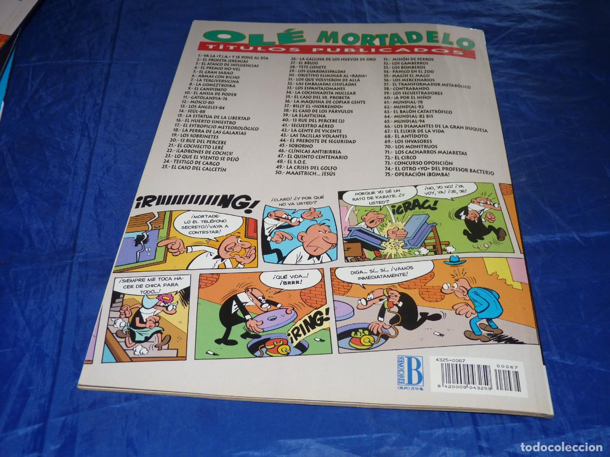 C&oacute;mics: Mortadelo #67 1era edici&oacute;n relieve OREFSLL - Foto 2