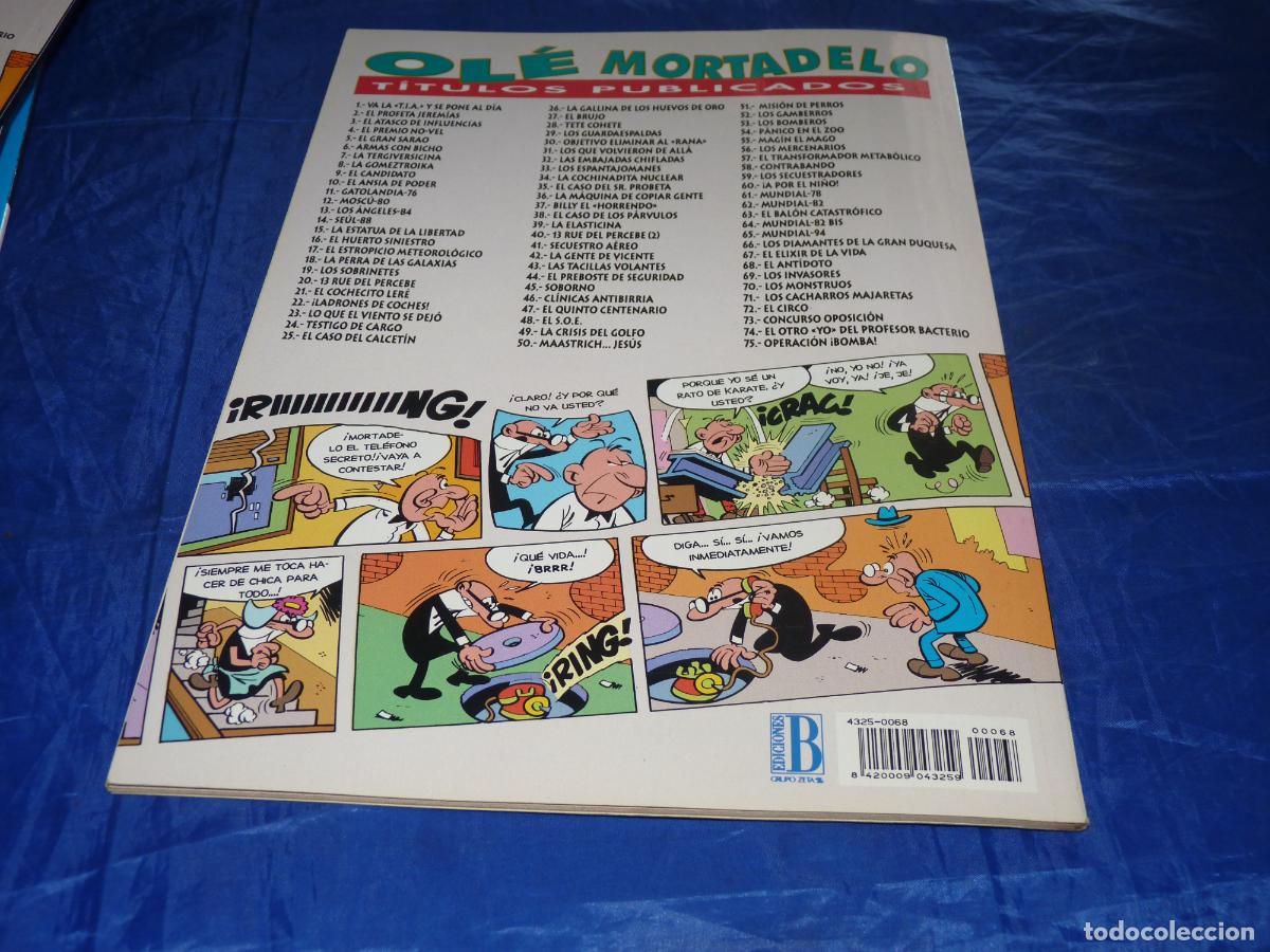 C&oacute;mics: Mortadelo #68 1era edici&oacute;n relieve OREFSLL - Foto 2