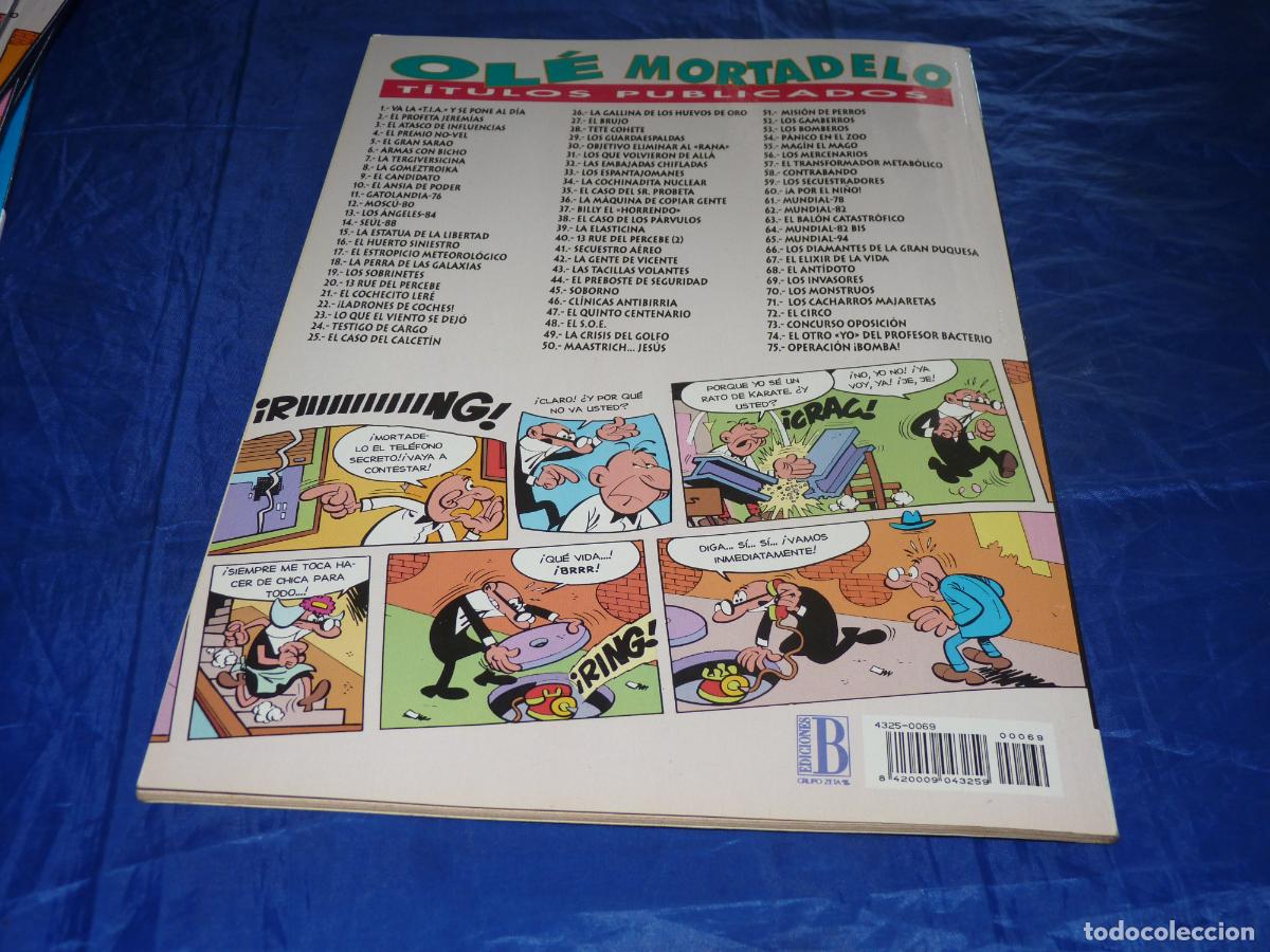 C&oacute;mics: Mortadelo #69 1era edici&oacute;n relieve OREFSLL - Foto 2