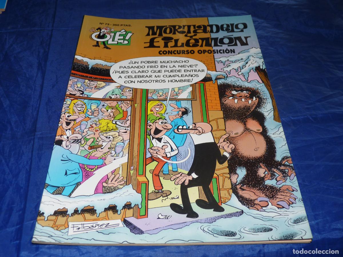 C&oacute;mics: Mortadelo #73 1era edici&oacute;n relieve OREFSLL - Foto 1