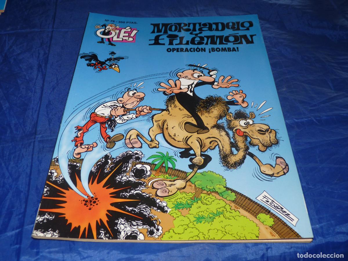 C&oacute;mics: Mortadelo #75 1era edici&oacute;n relieve OREFSLL - Foto 1