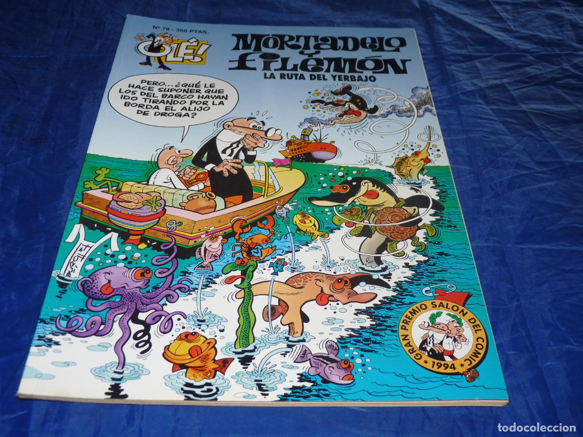 C&oacute;mics: Mortadelo #78 1era edici&oacute;n relieve OREFSLL - Foto 1