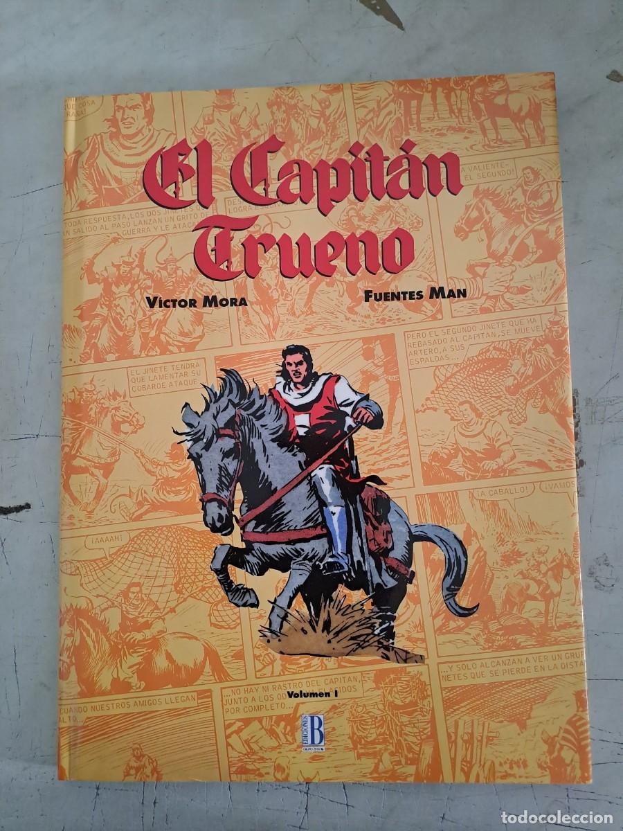 C&oacute;mics: Capitan Trueno I, V&iacute;ctor Mora y Fuentes Man, ediciones B en muy buen estado Bolsa DA