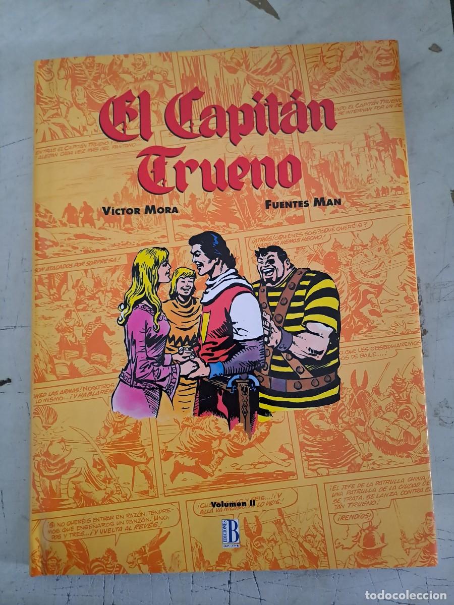 C&oacute;mics: Capitan Trueno II, V&iacute;ctor Mora y Fuentes Man, ediciones B en muy buen estado Bolsa DA