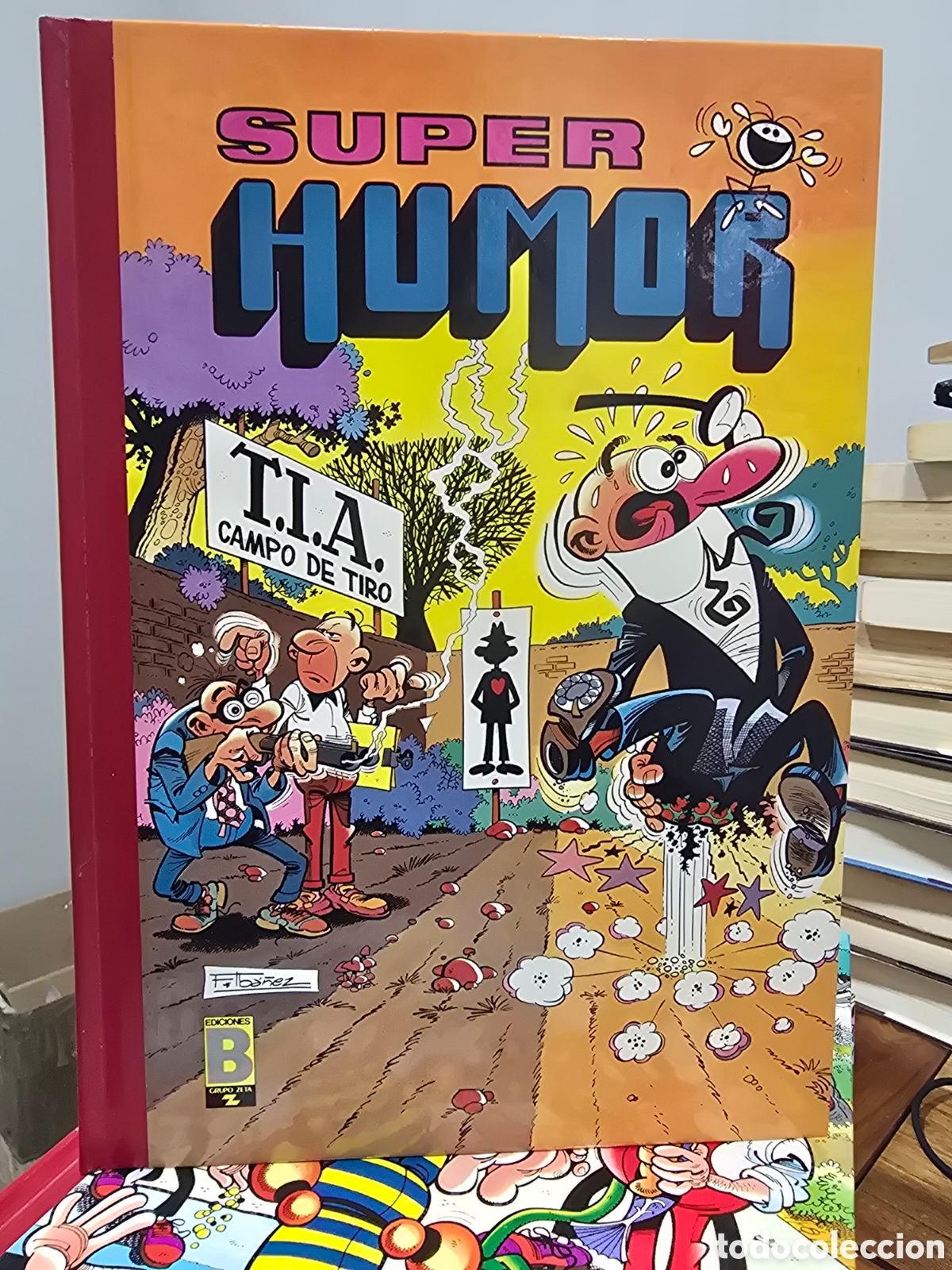 C&oacute;mics: SUPER HUMOR VOL. 51 MORTADELO Y FILEMON CON PEPE GOTERA Y OTILIO EDICIONES B 1&ordf; ED 1989