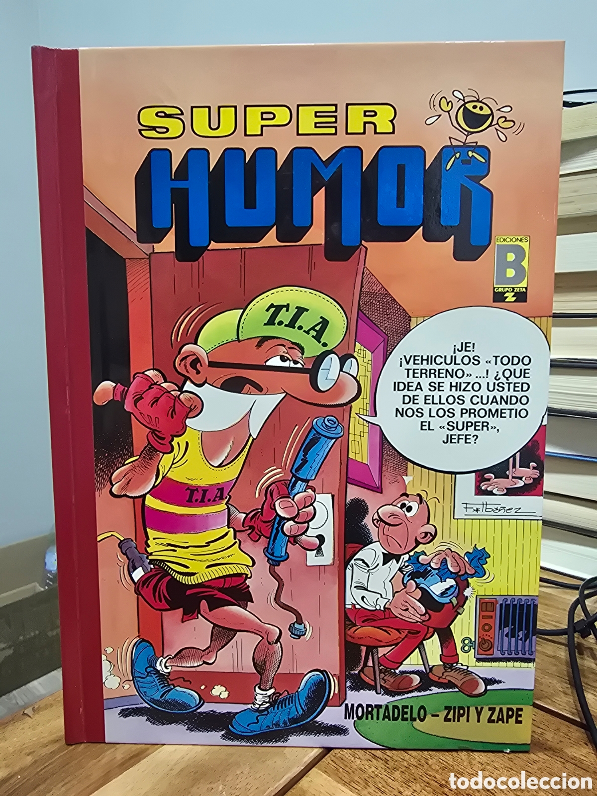 C&oacute;mics: SUPER HUMOR VOL. 60 MORTADELO Y FILEMON CON PEPE GOTERA Y OTILIO EDICIONES B 1&ordf; ED 1989