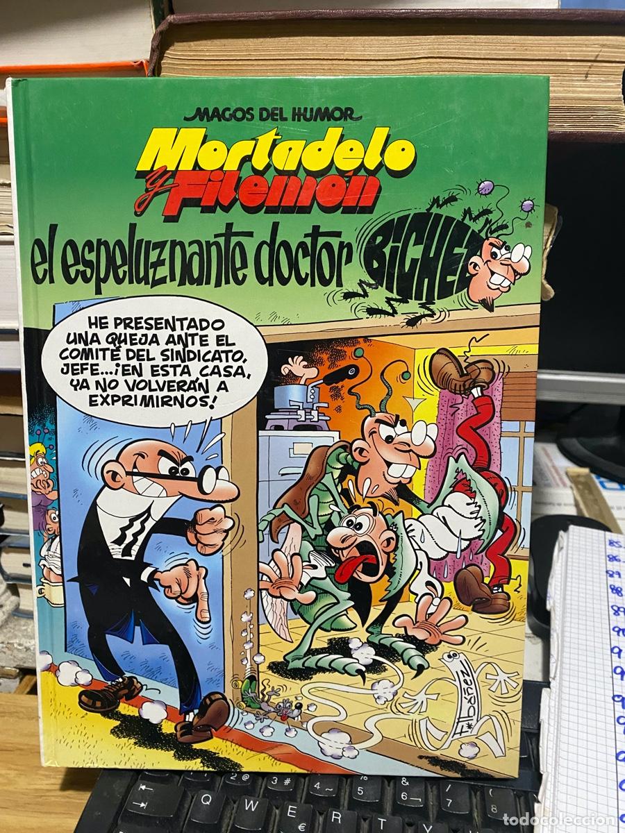 Comics: mortadelo de la mancha, el espeluznante doctor, magos del humor