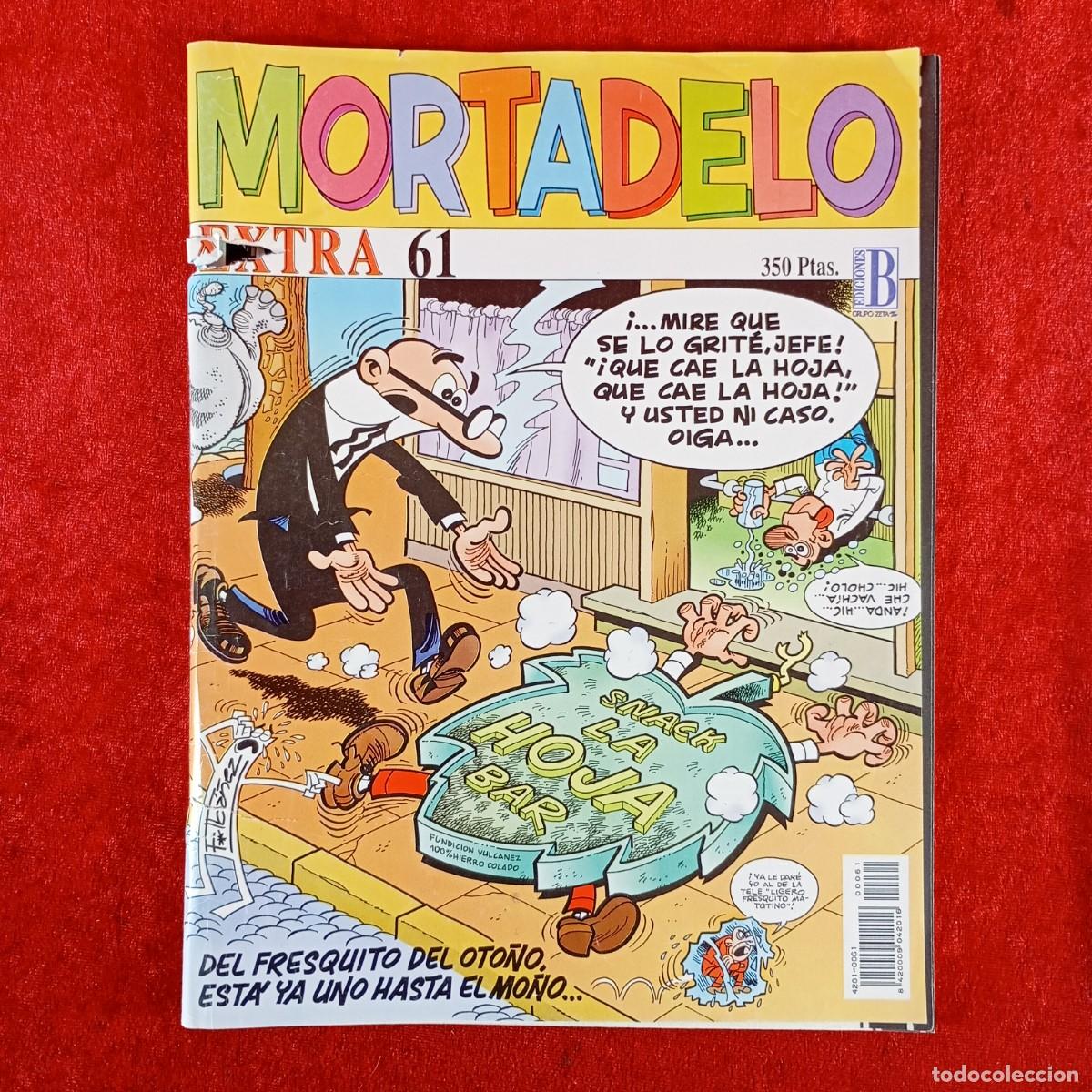 C&oacute;mics: MORTADELO - F. IBA&Ntilde;EZ - EXTRA 61 - EDICIONES B, GRUPO Z - 1990 / 5330