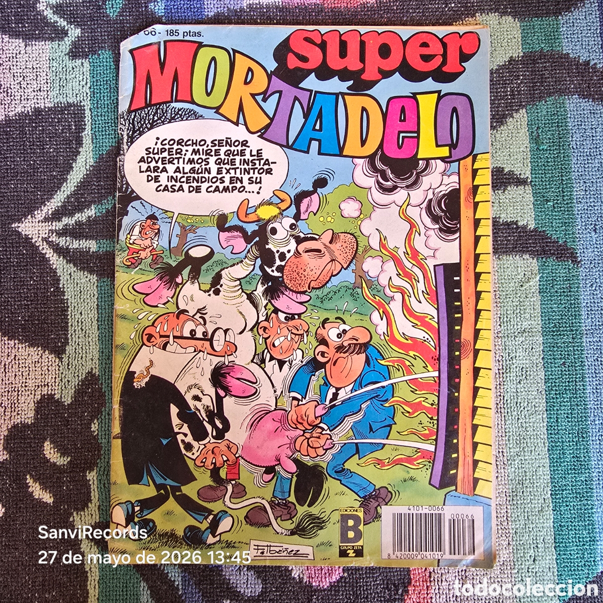C&oacute;mics: SUPER MORTADELO 66 (EDICIONES B) - Foto 1
