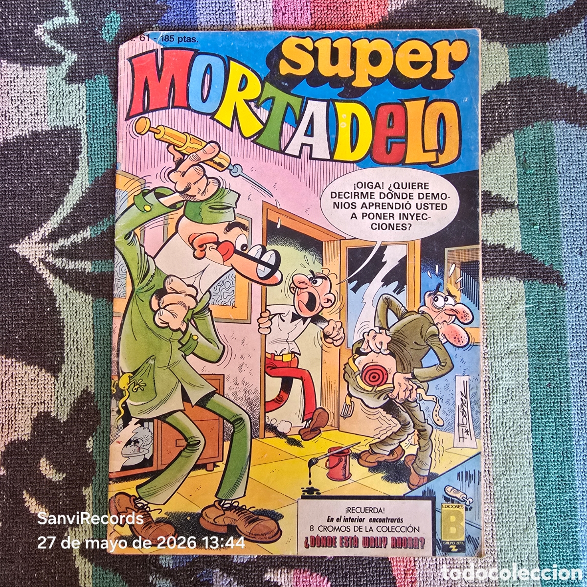 C&oacute;mics: SUPER MORTADELO 61 (EDICIONES B)