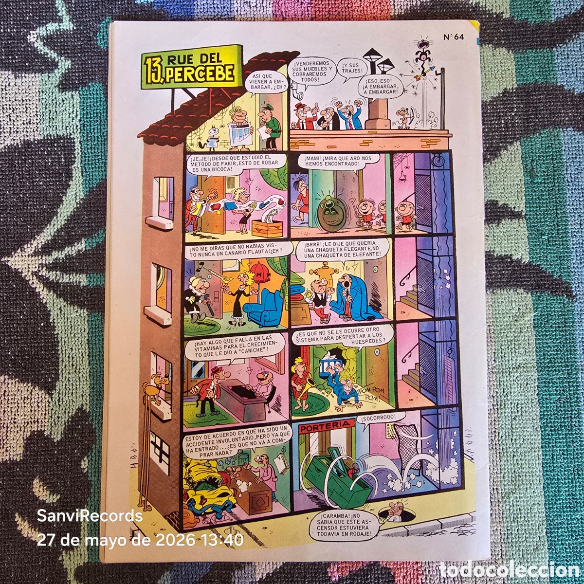 C&oacute;mics: MORTADELO 64 (EDICIONES B) - Foto 2