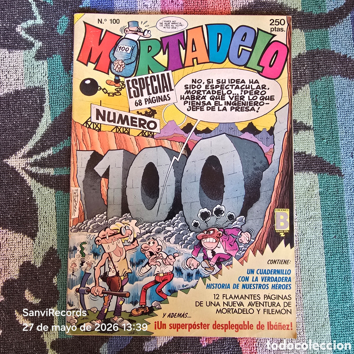 C&oacute;mics: MORTADELO 100: ESPECIAL N&Uacute;MERO 100 (EDICIONES B)