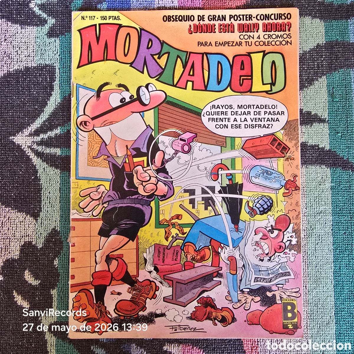 C&oacute;mics: MORTADELO 117 (EDICIONES B) - Foto 1