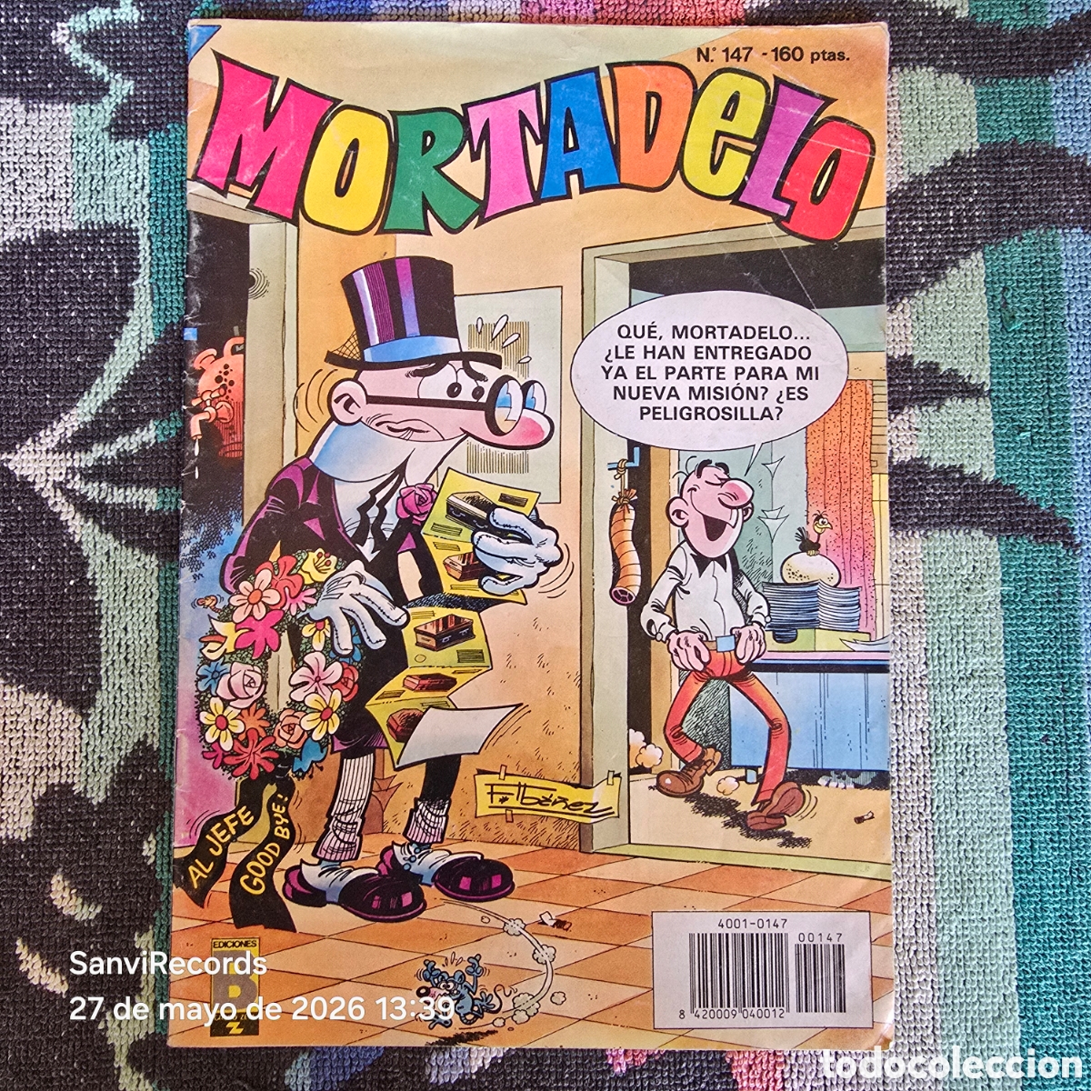 C&oacute;mics: MORTADELO 147 (EDICIONES B) - Foto 1