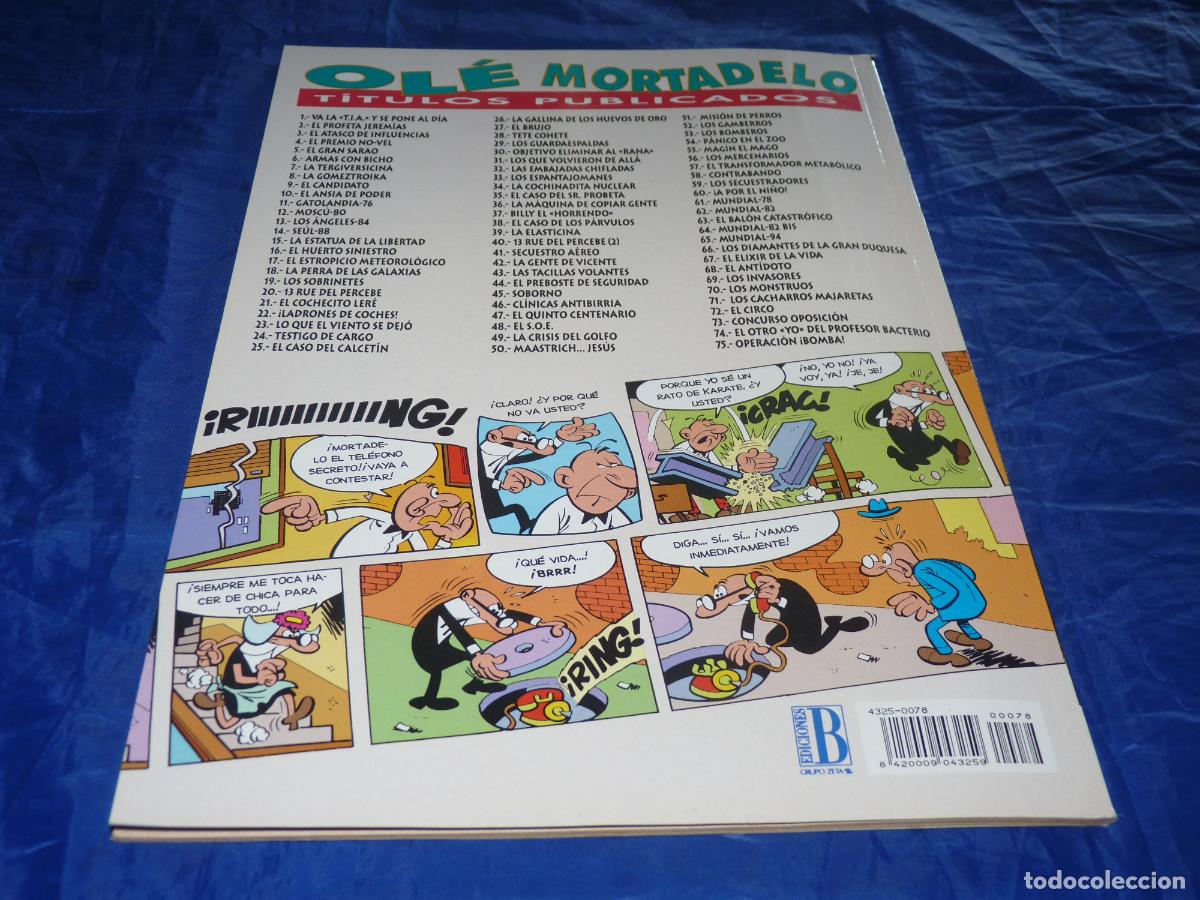 C&oacute;mics: Mortadelo #78 1era edici&oacute;n relieve OREFSLL - Foto 2