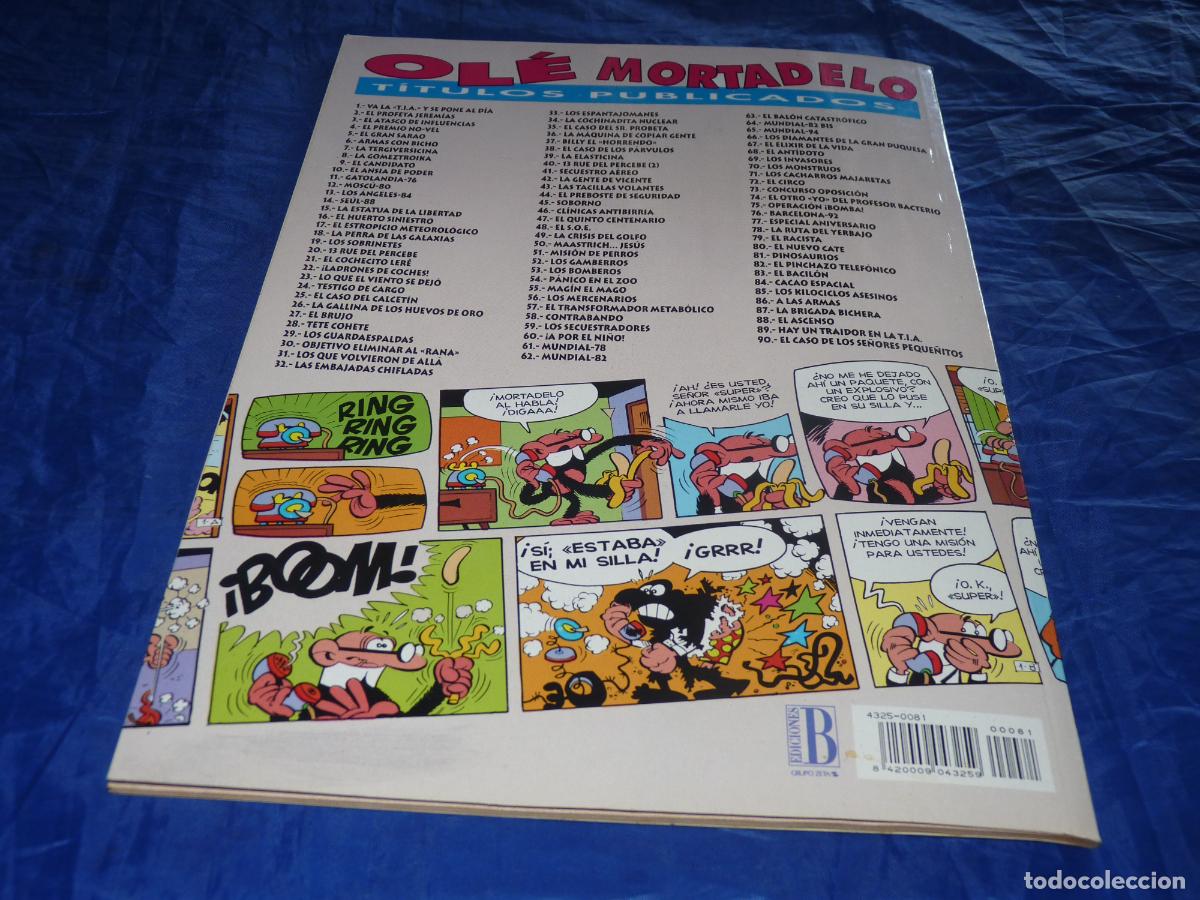 C&oacute;mics: Mortadelo #81 1era edici&oacute;n relieve OREFSLL - Foto 2