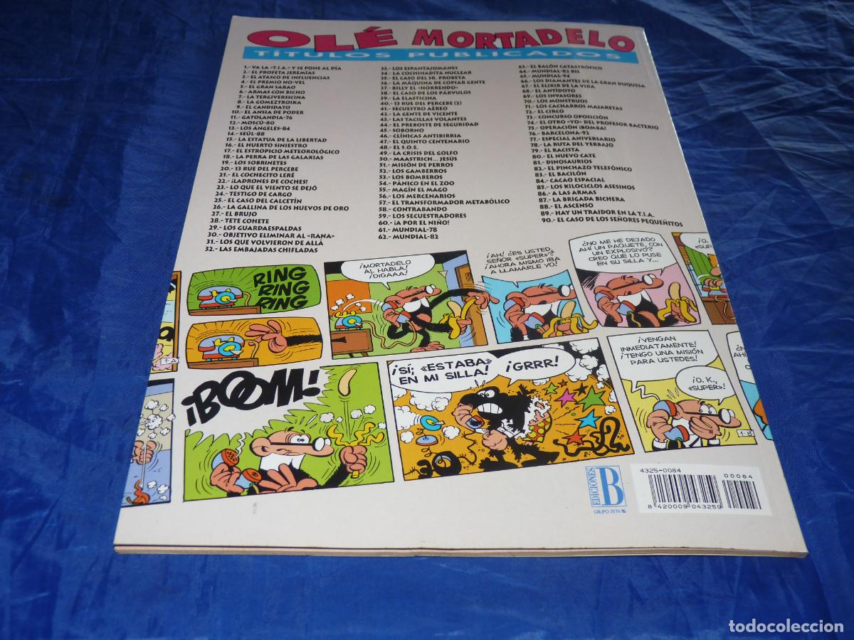 C&oacute;mics: Mortadelo #86 1era edici&oacute;n relieve OREFSLL - Foto 2