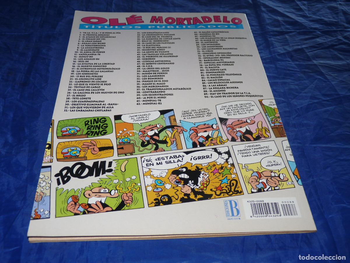 C&oacute;mics: Mortadelo #88 1era edici&oacute;n relieve OREFSLL - Foto 2