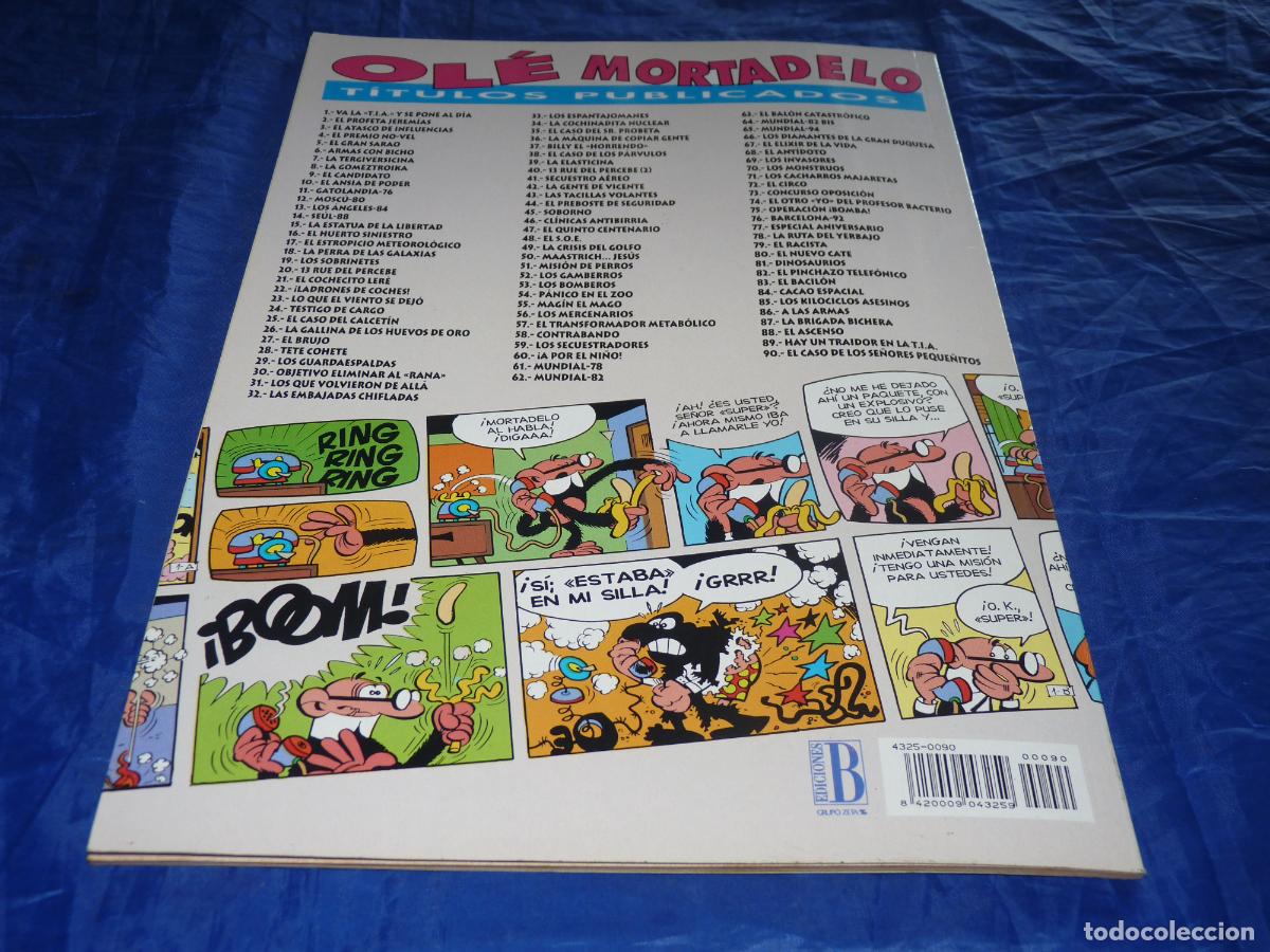 C&oacute;mics: Mortadelo #90 1era edici&oacute;n relieve OREFSLL - Foto 2