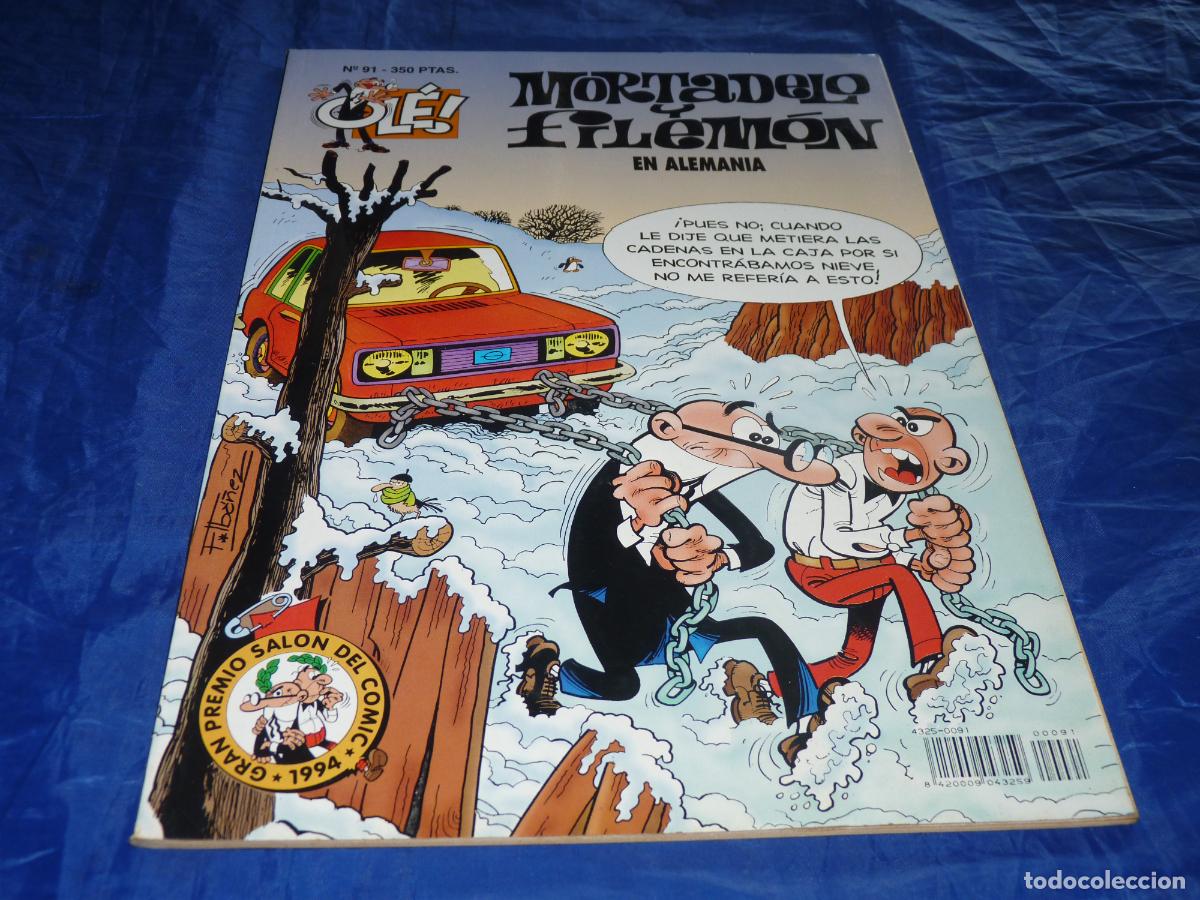 C&oacute;mics: Mortadelo #91 1era edici&oacute;n relieve OREFSLL - Foto 1