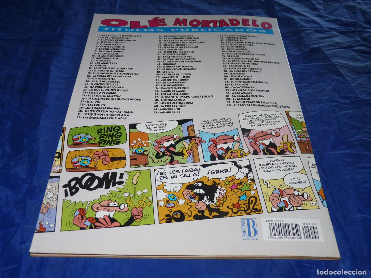 C&oacute;mics: Mortadelo #92 1era edici&oacute;n relieve OREFSLL - Foto 2