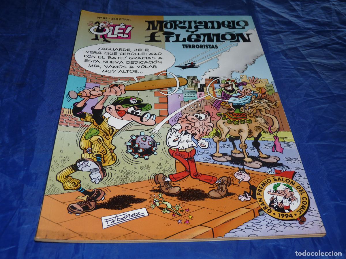 C&oacute;mics: Mortadelo #92 1era edici&oacute;n relieve OREFSLL - Foto 1