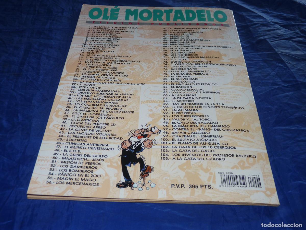 C&oacute;mics: Mortadelo #98 1era edici&oacute;n relieve OREFSLL - Foto 2