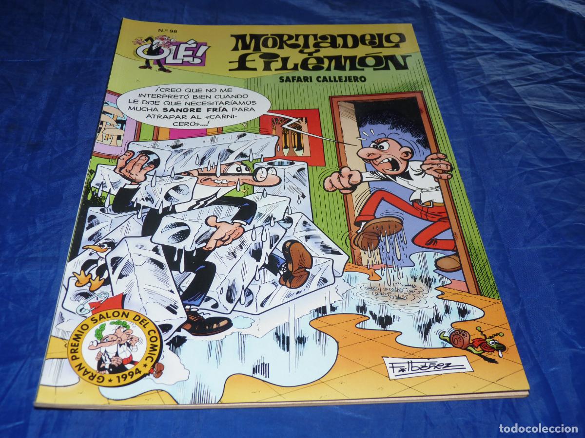 C&oacute;mics: Mortadelo #98 1era edici&oacute;n relieve OREFSLL - Foto 1