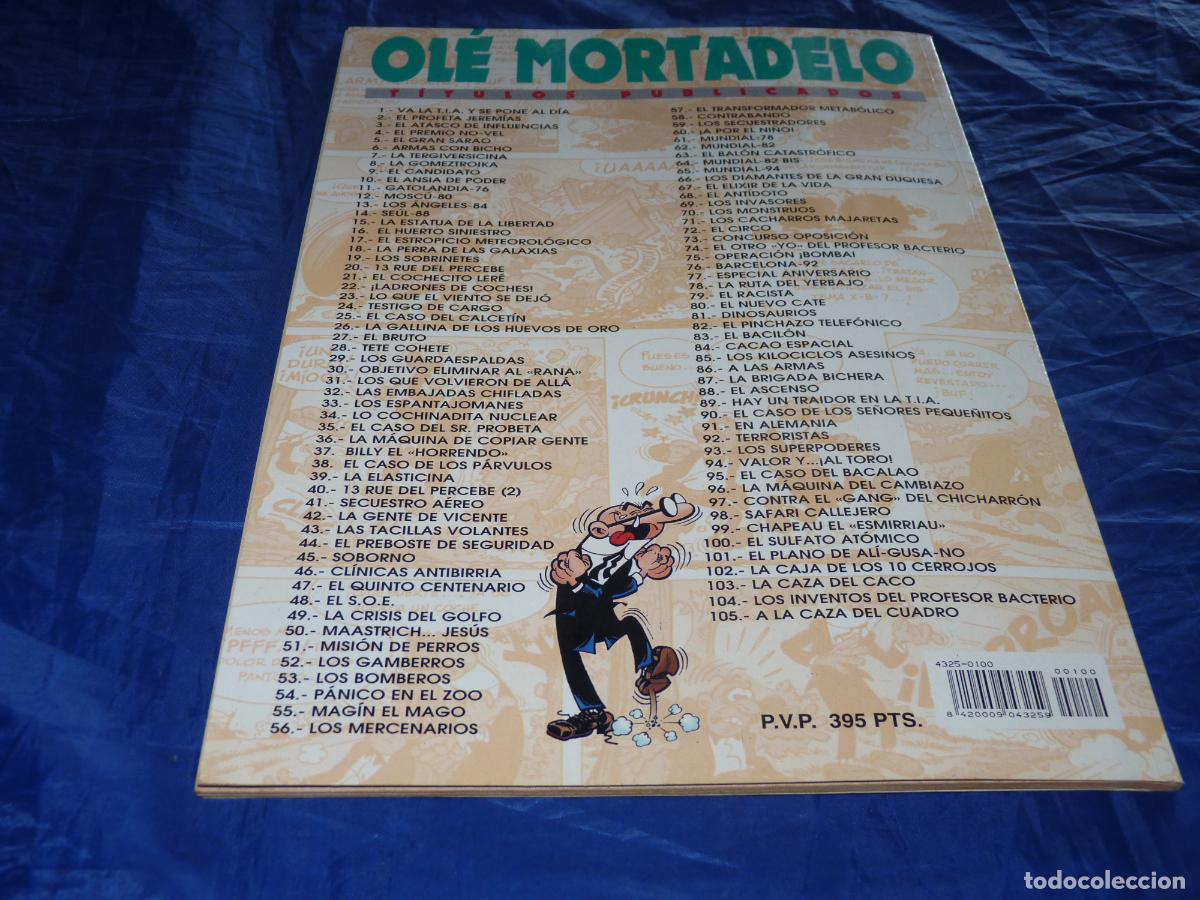C&oacute;mics: Mortadelo #100 1era edici&oacute;n relieve OREFSLL - Foto 2