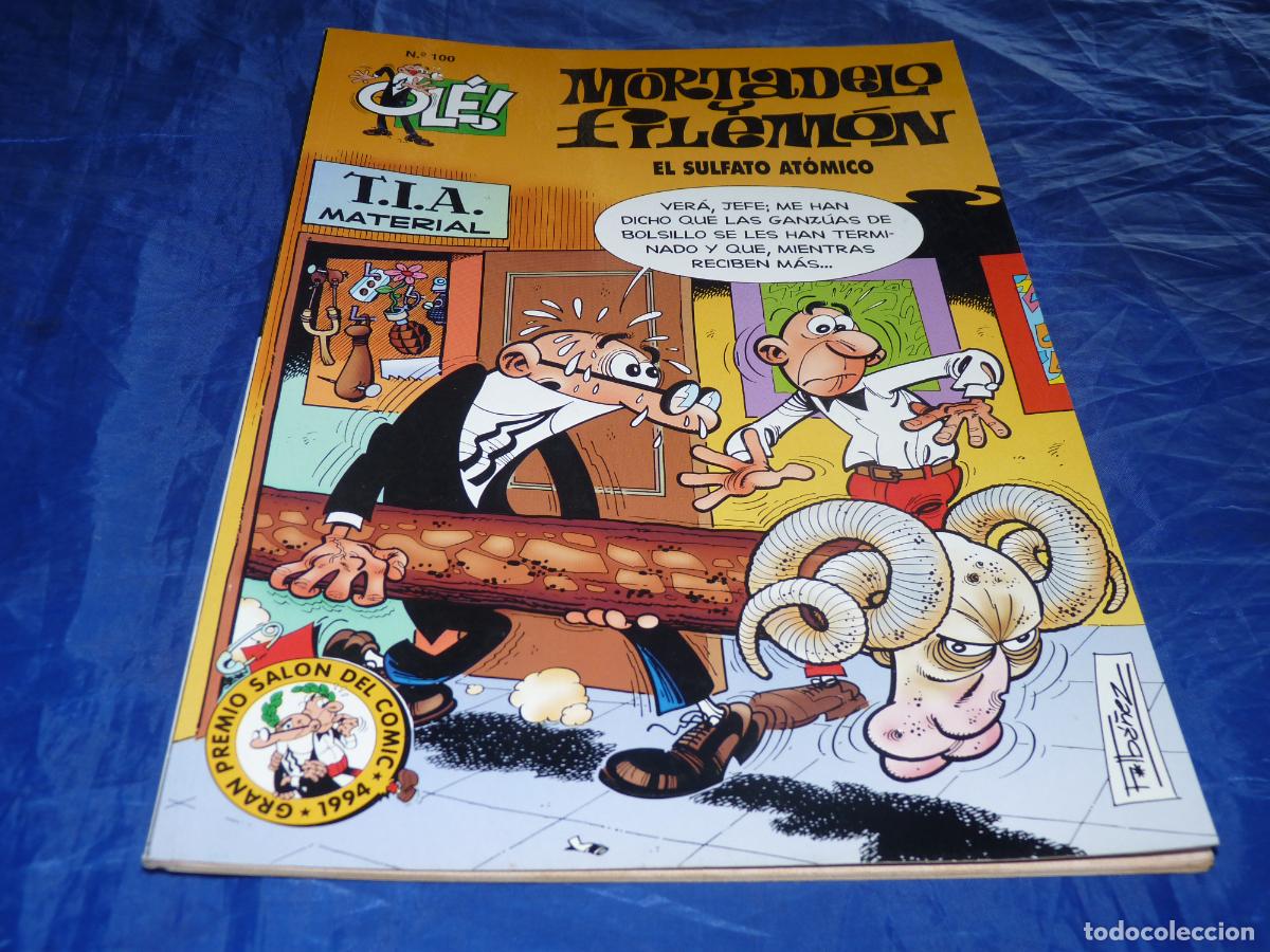 C&oacute;mics: Mortadelo #100 1era edici&oacute;n relieve OREFSLL - Foto 1