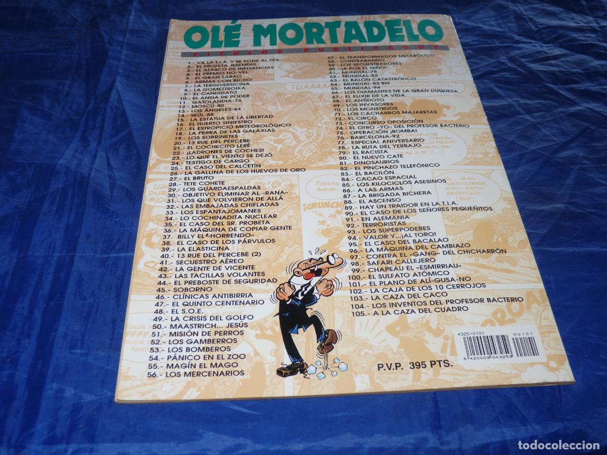 C&oacute;mics: Mortadelo #101 1era edici&oacute;n relieve OREFSLL - Foto 2