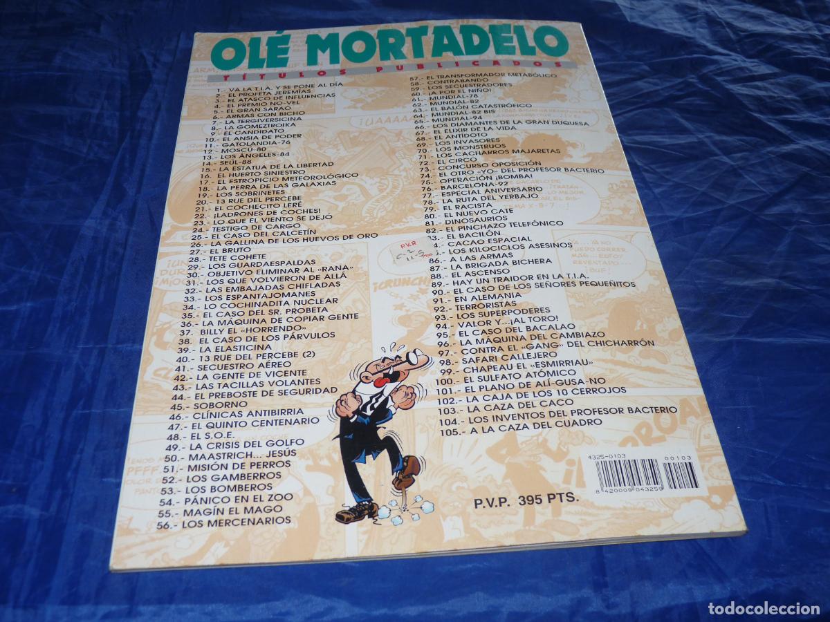 C&oacute;mics: Mortadelo #103 1era edici&oacute;n relieve OREFSLL - Foto 2