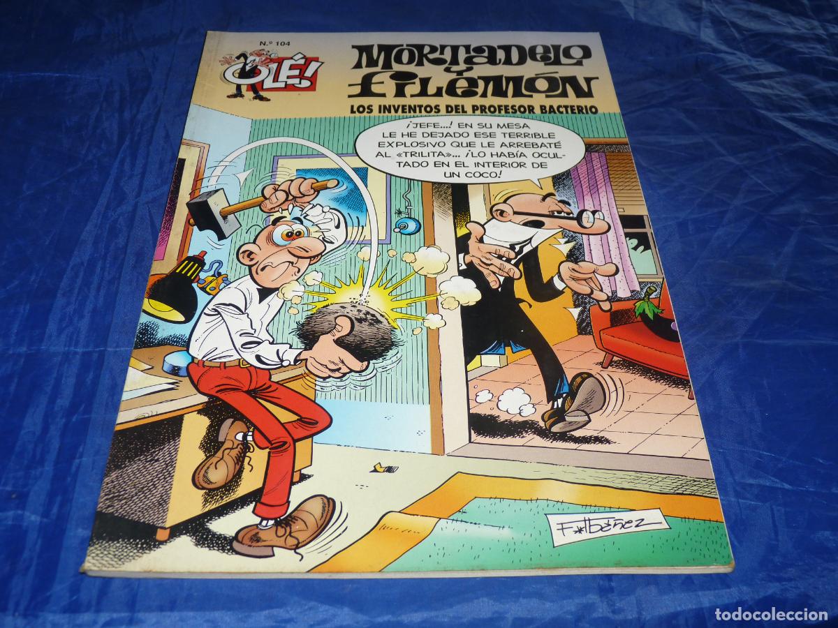C&oacute;mics: Mortadelo #104 1era edici&oacute;n relieve OREFSLL - Foto 1