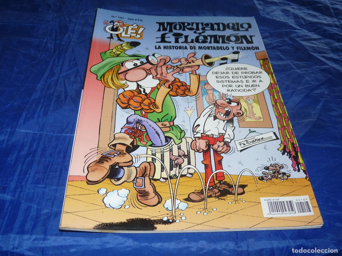 C&oacute;mics: Mortadelo #107 1era edici&oacute;n relieve OREFSLL - Foto 1