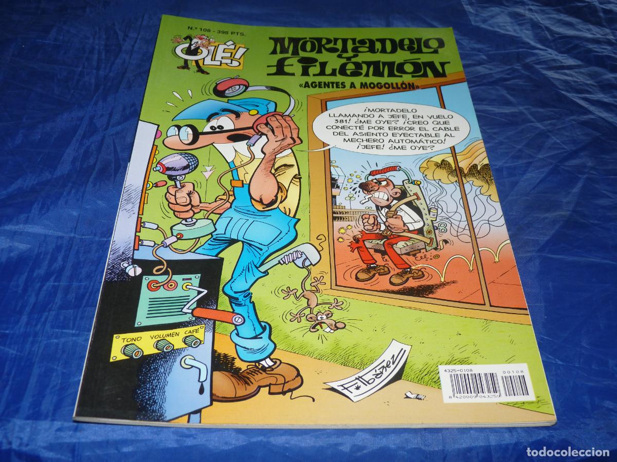 C&oacute;mics: Mortadelo #108 1era edici&oacute;n relieve OREFSLL - Foto 1