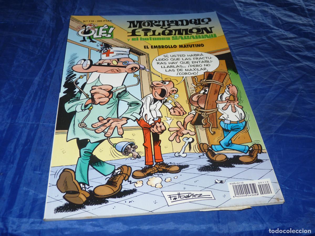 C&oacute;mics: Mortadelo #110 1era edici&oacute;n relieve OREFSLL - Foto 1