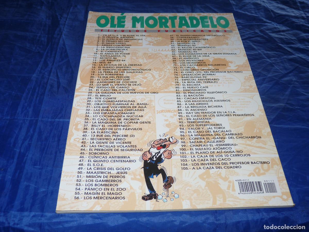 C&oacute;mics: Mortadelo #111 1era edici&oacute;n relieve OREFSLL - Foto 2