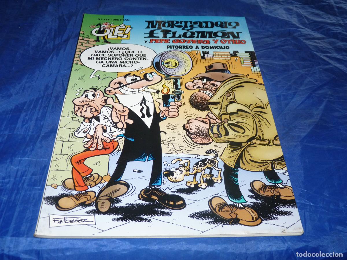 C&oacute;mics: Mortadelo #115 1era edici&oacute;n relieve OREFSLL - Foto 1