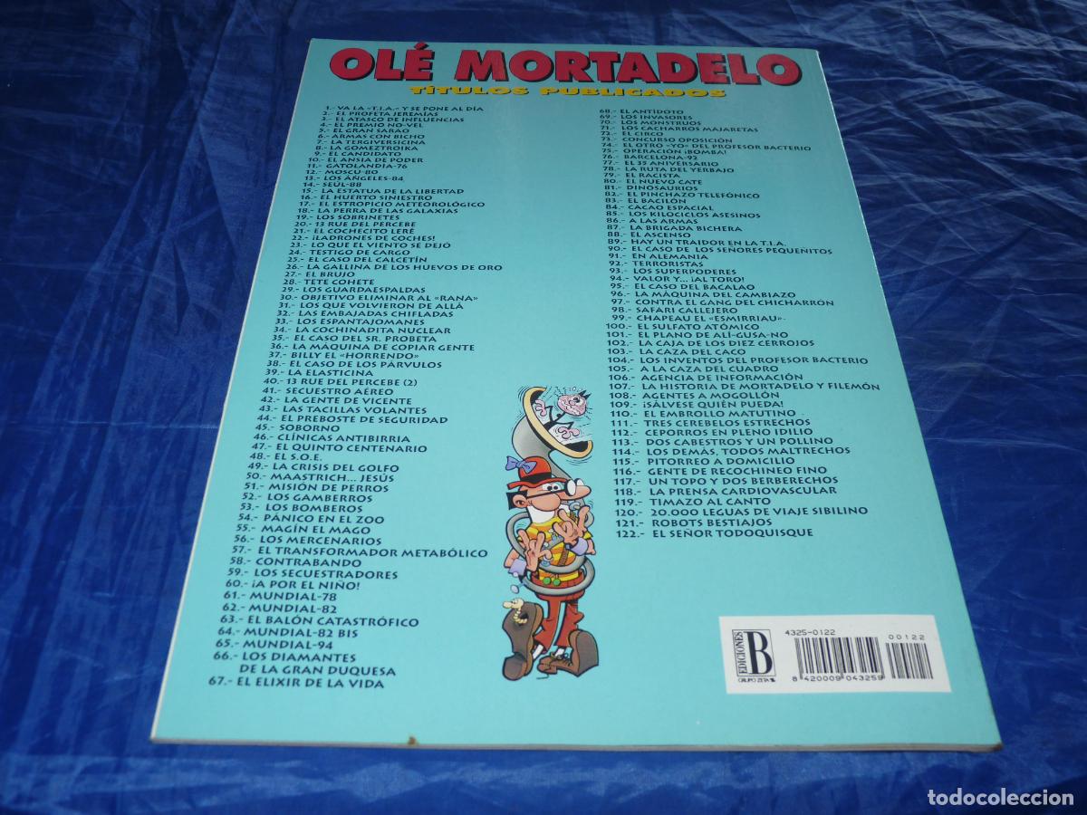 C&oacute;mics: Mortadelo #122 1era edici&oacute;n relieve OREFSLL - Foto 2