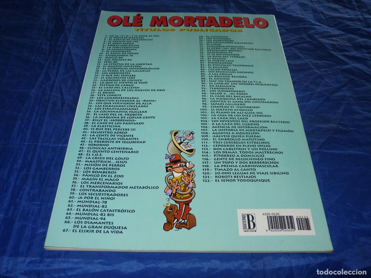 C&oacute;mics: Mortadelo #125 1era edici&oacute;n relieve OREFSLL - Foto 2