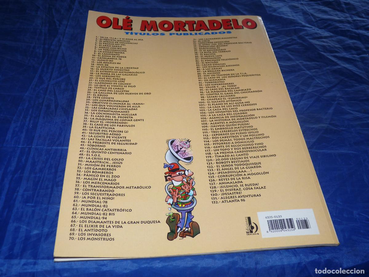 C&oacute;mics: Mortadelo #133 1era edici&oacute;n relieve OREFSLL - Foto 2