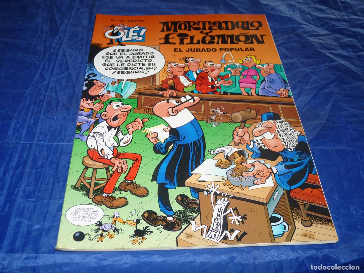 C&oacute;mics: Mortadelo #133 1era edici&oacute;n relieve OREFSLL - Foto 1