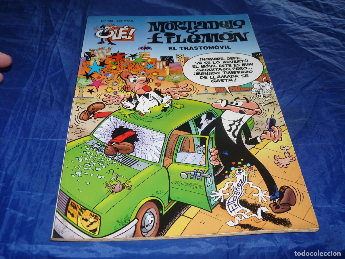 C&oacute;mics: Mortadelo #136 1era edici&oacute;n relieve OREFSLL - Foto 1
