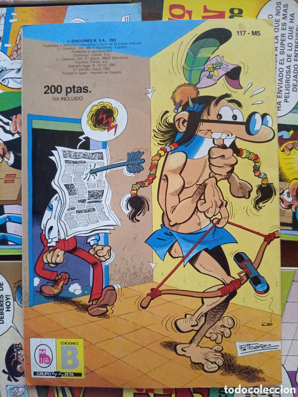 C&oacute;mics: Colecci&oacute;n Ol&eacute; Mortadelo y Filem&oacute;n 117 M5 cj91 - Foto 2