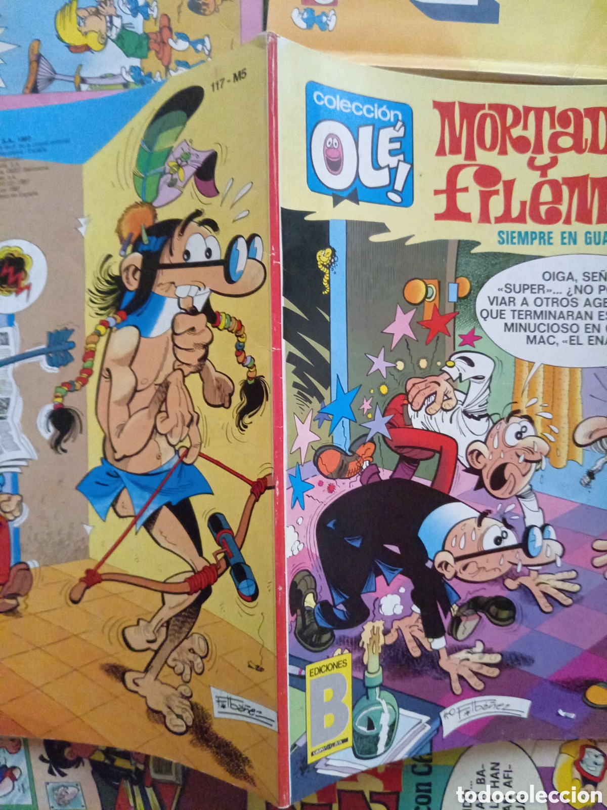 C&oacute;mics: Colecci&oacute;n Ol&eacute; Mortadelo y Filem&oacute;n 117 M5 cj91 - Foto 3